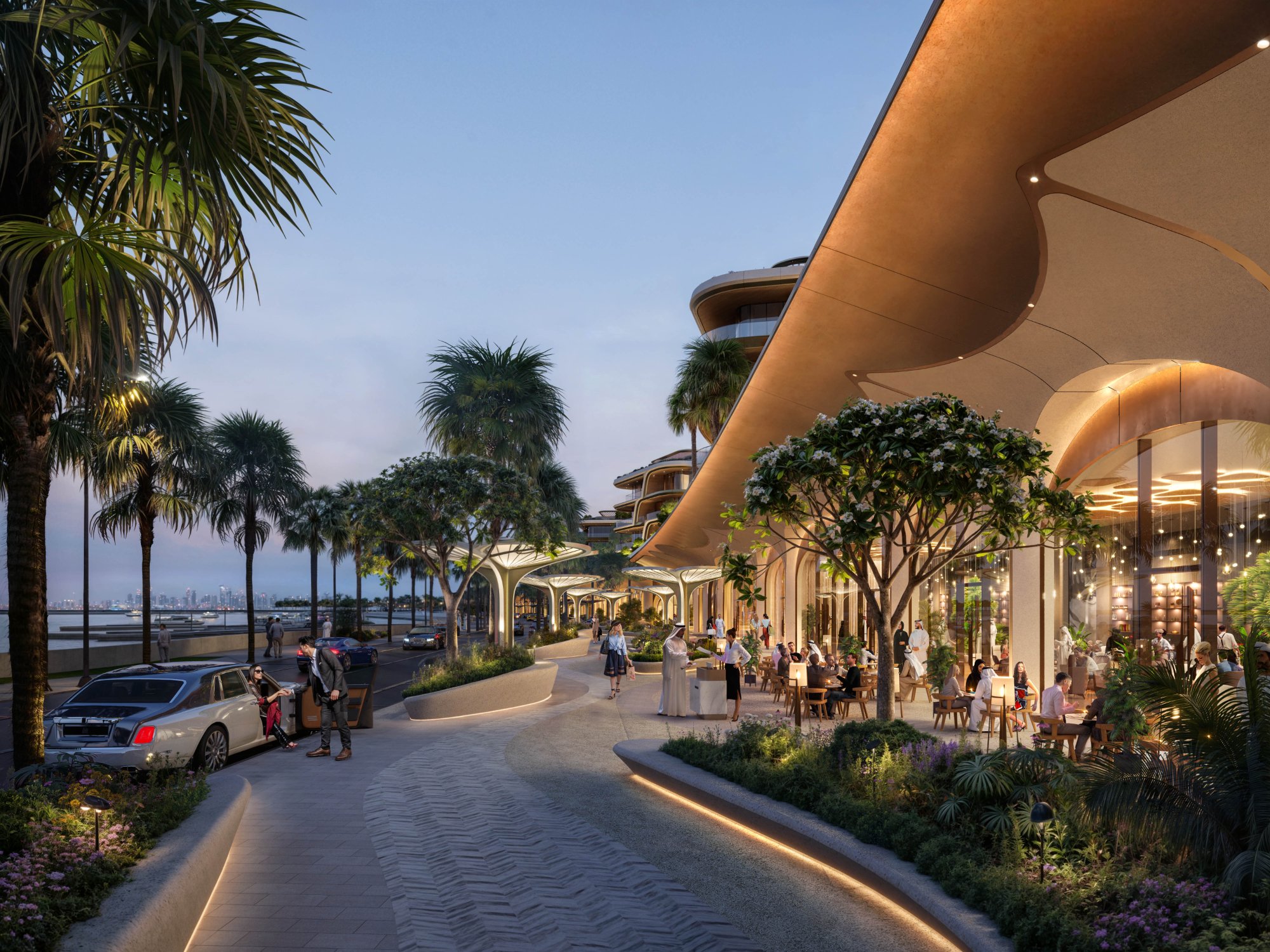 Waterfront Dining & Retail Promenades